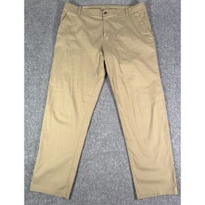 Lululemon Commission ABC Pants Classic Men's 38x30 Beige Swift Cotton M5440S